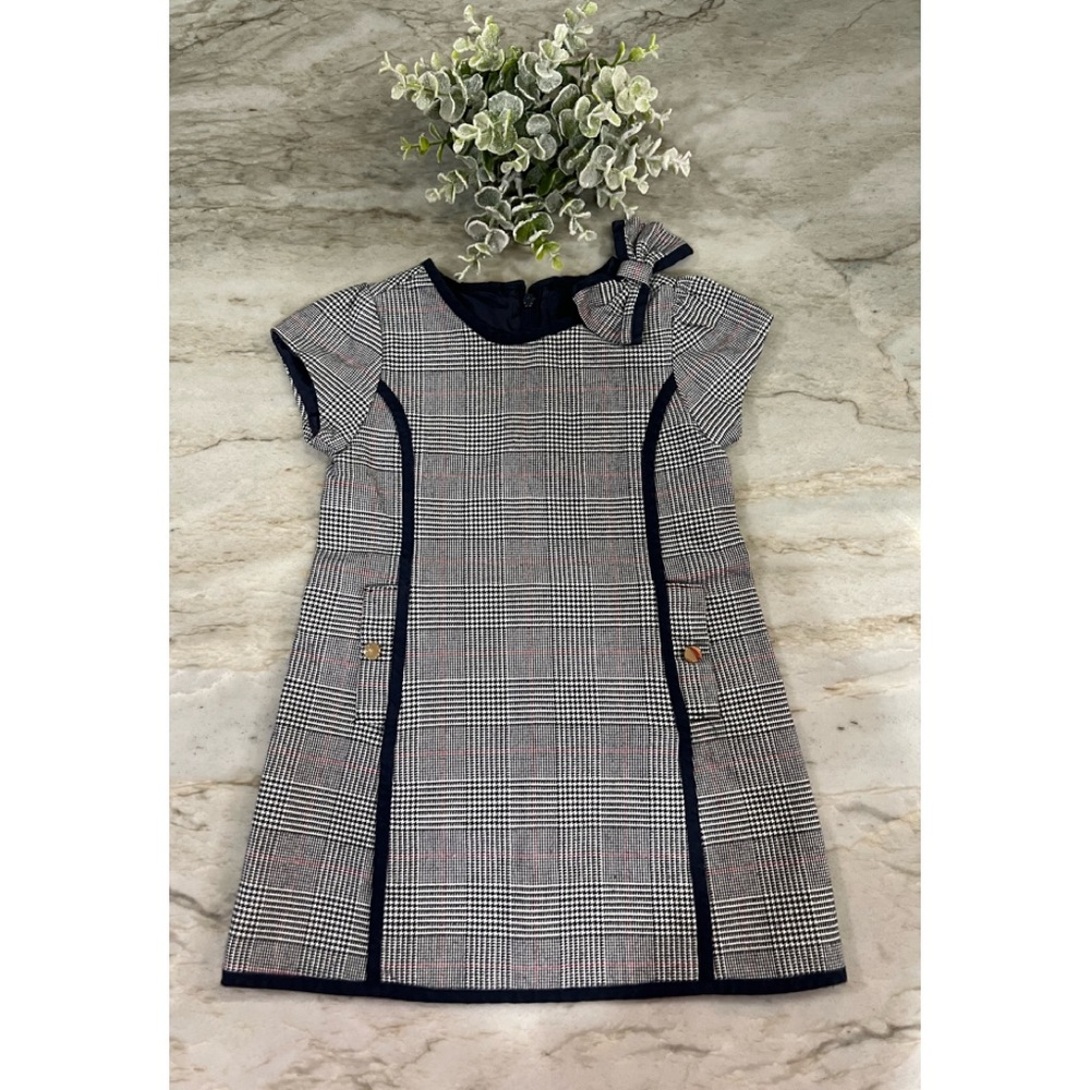 Hope & Henry houndstooth child dress!